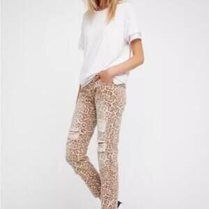 One Teaspoon X awesome baggies Leopard jeans